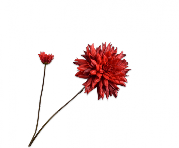 Dahlia 102cm RealTouch Red